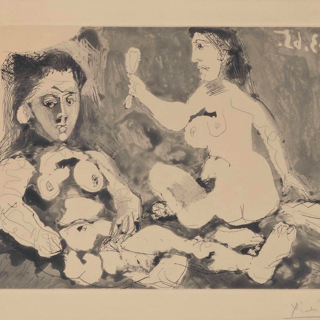 Pablo Picasso — Женский туалет II