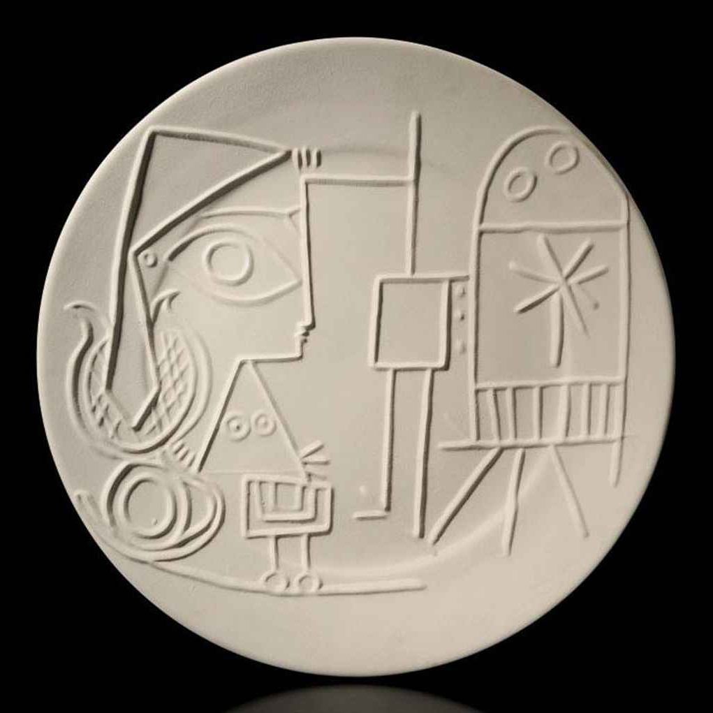 Pablo Picasso — Облик а-ля решетка радиатора