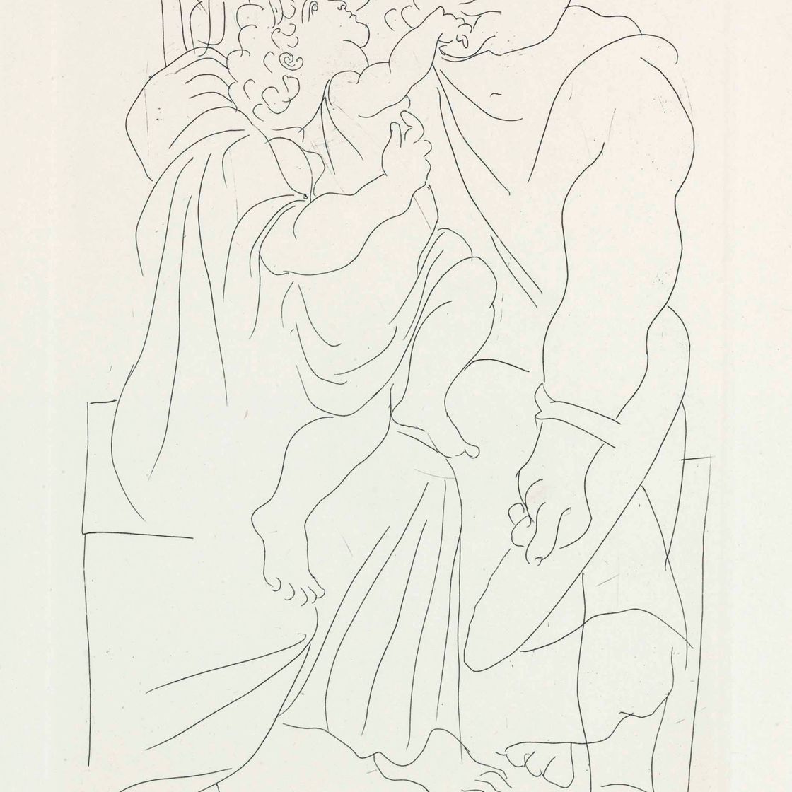 Pablo Picasso — Молодая пара, от Лисистраты