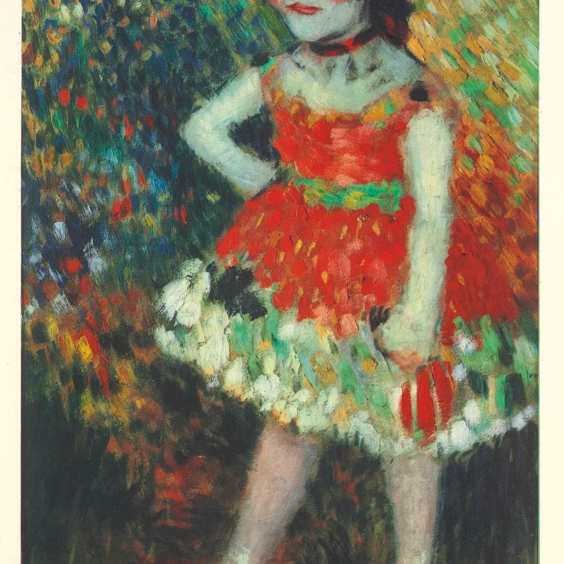 Pablo Picasso — Танцовщица Найн, из барселонского номера Люкс