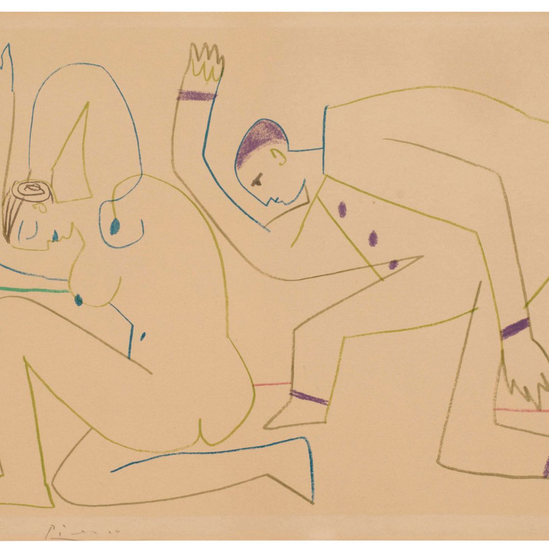 Pablo Picasso — Напиток № 29-30: одна тарелка