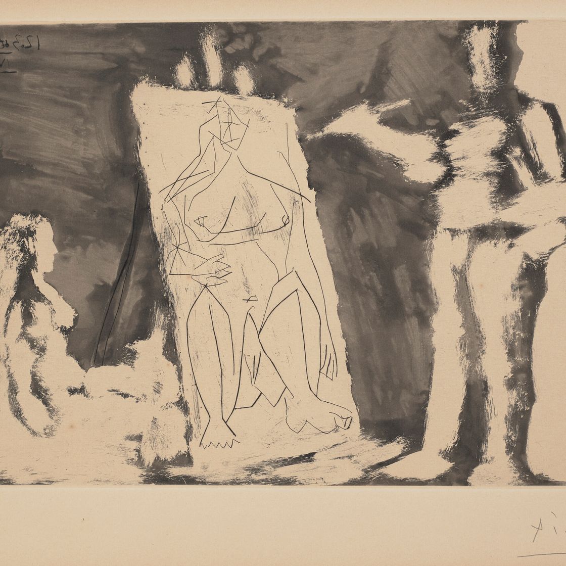 Pablo Picasso — Танцующий мужчина