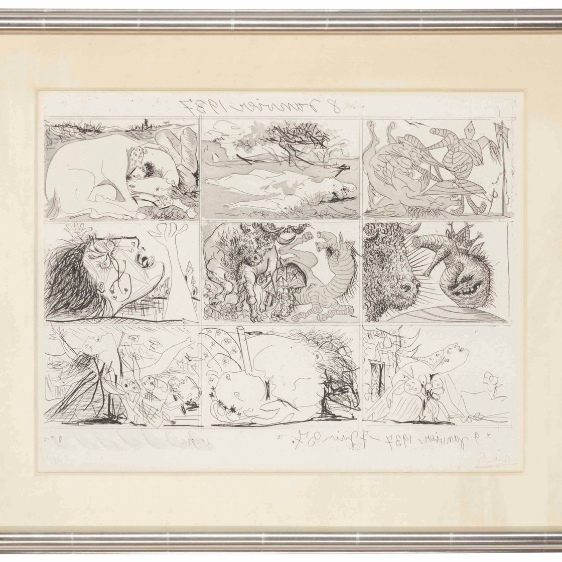 Pablo Picasso — Сын и Мать Франко, изображение 3