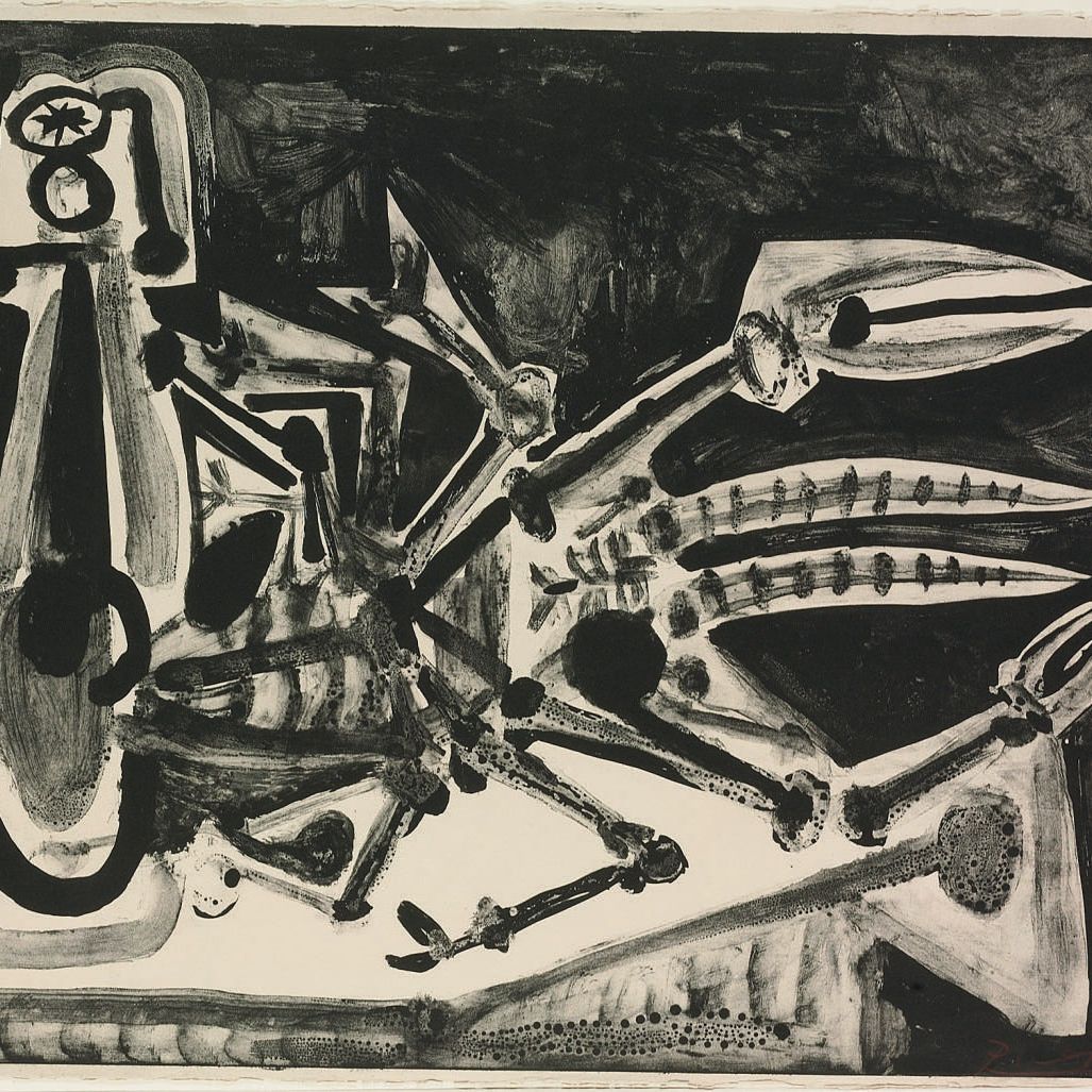 Pablo Picasso — Ле Гомар (B. 584; M. 143)