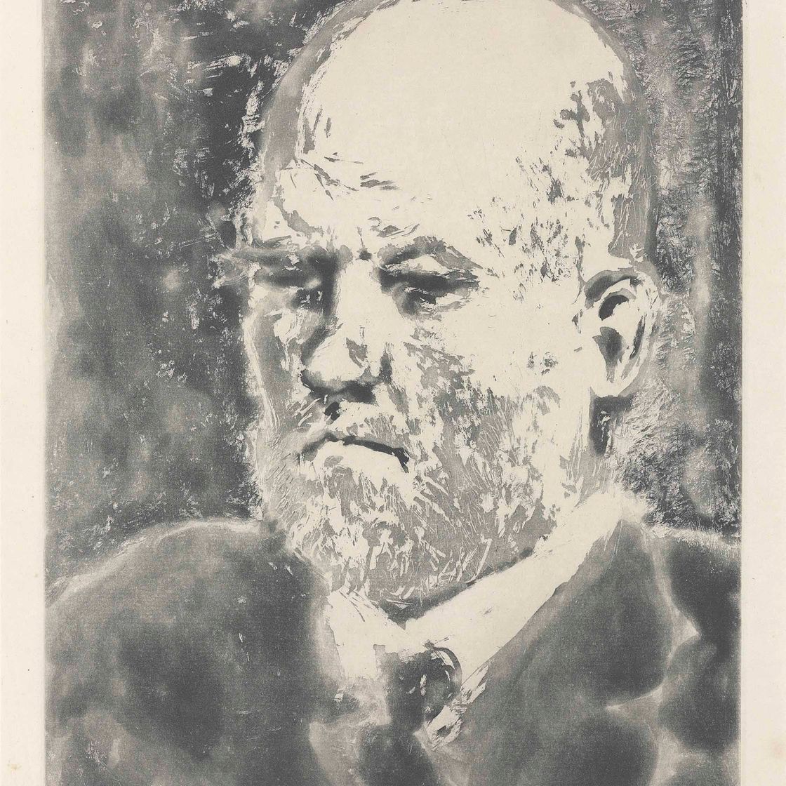 Pablo Picasso — Портрет де Воллара III, из "Сюиты Воллара" (B. 232; Ba. 617)