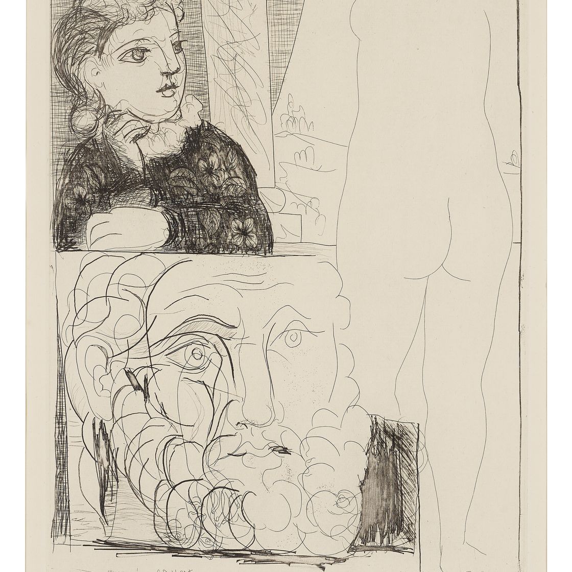 Pablo Picasso — Женский наряд, скульптура "руки и ноги наедине с барби" из коллекции La Suite Vollard