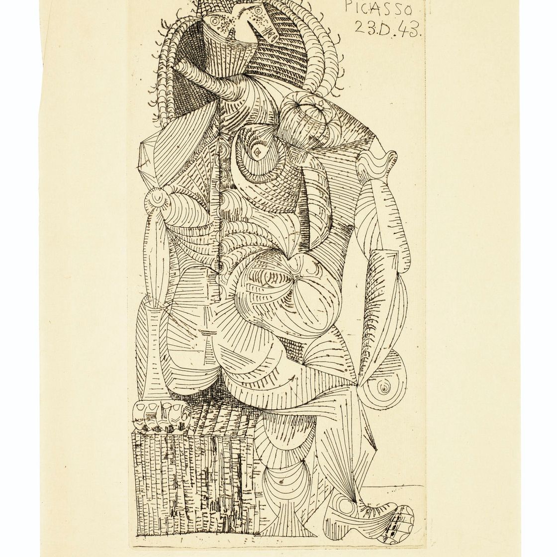 Pablo Picasso — Фронтиспис из коллекции Contrée