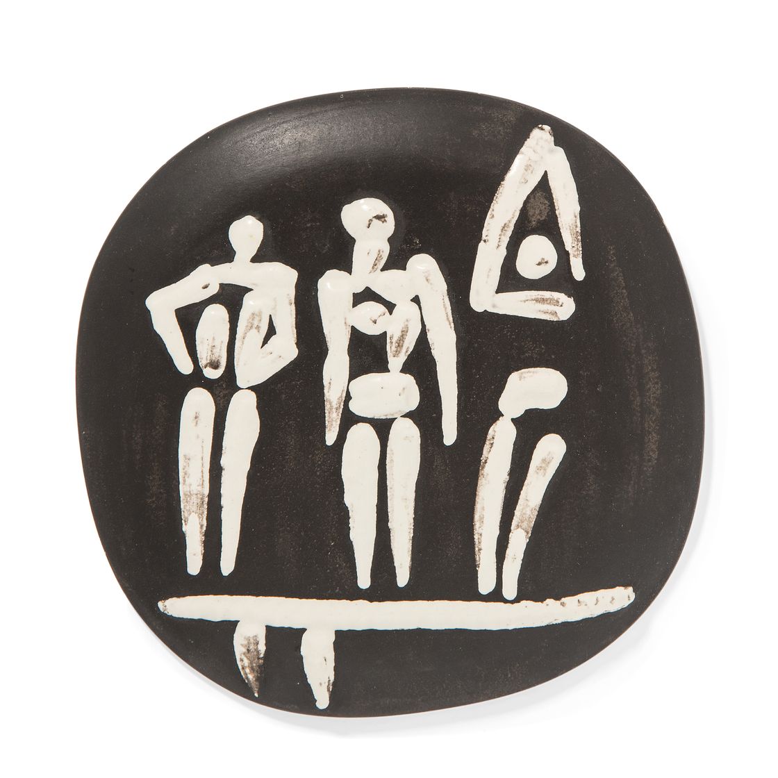 Pablo Picasso — Трое персонажей в Тремплене ( A.R. 374 )