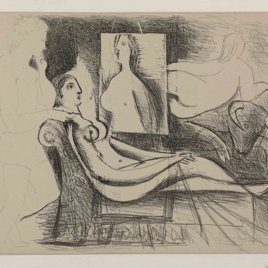Pablo Picasso — Отец и сын Мод/геле (Б. 98; М. XXVII; см. кн. 18)