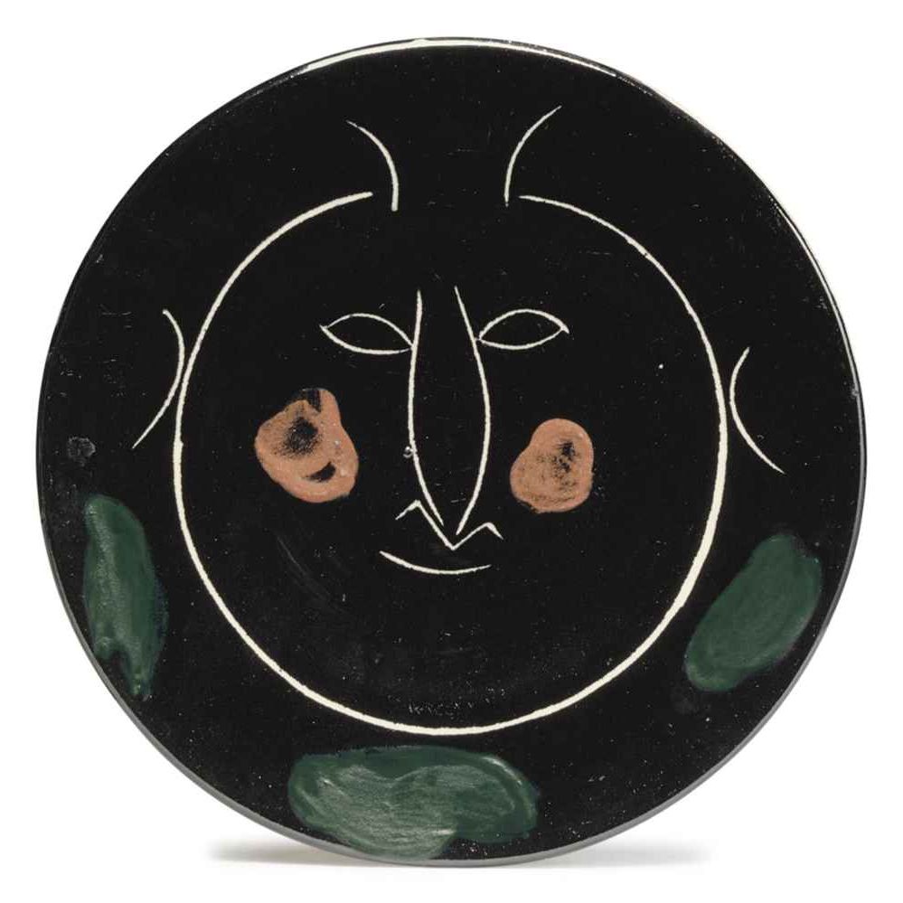 Pablo Picasso — Набор для чистки лица: одна тарелка (A.R. 43)