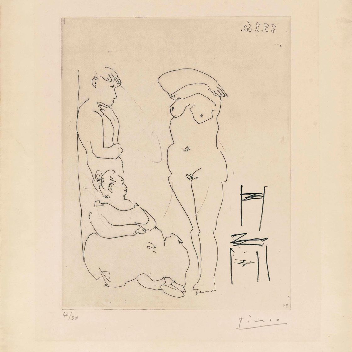 Pablo Picasso — Персонажи и все такое (Блох, 986; Бэр, 1071 до н.э.)