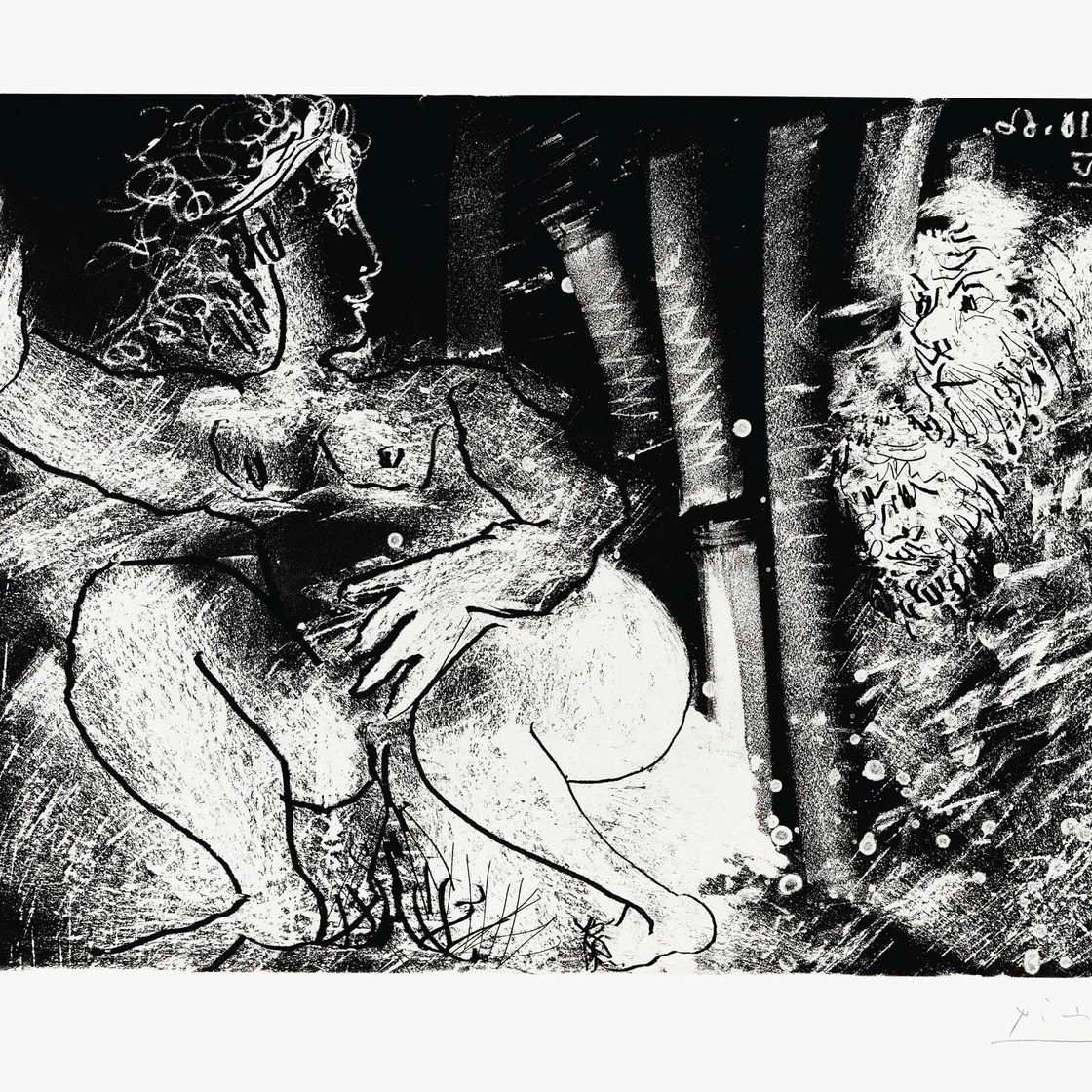 Pablo Picasso — Сюзанна и ее друзья