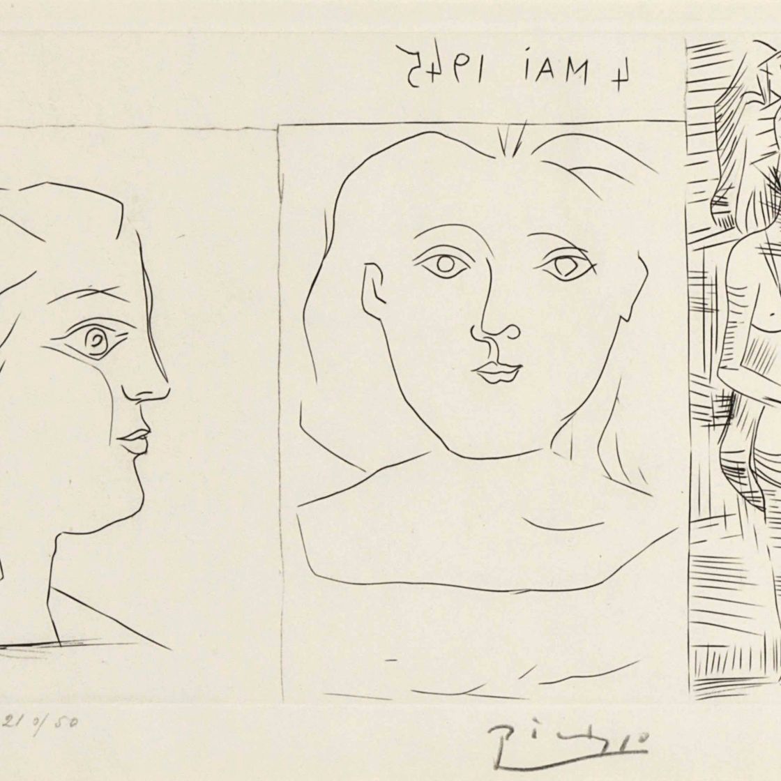 Pablo Picasso — 4 мая 1945 года