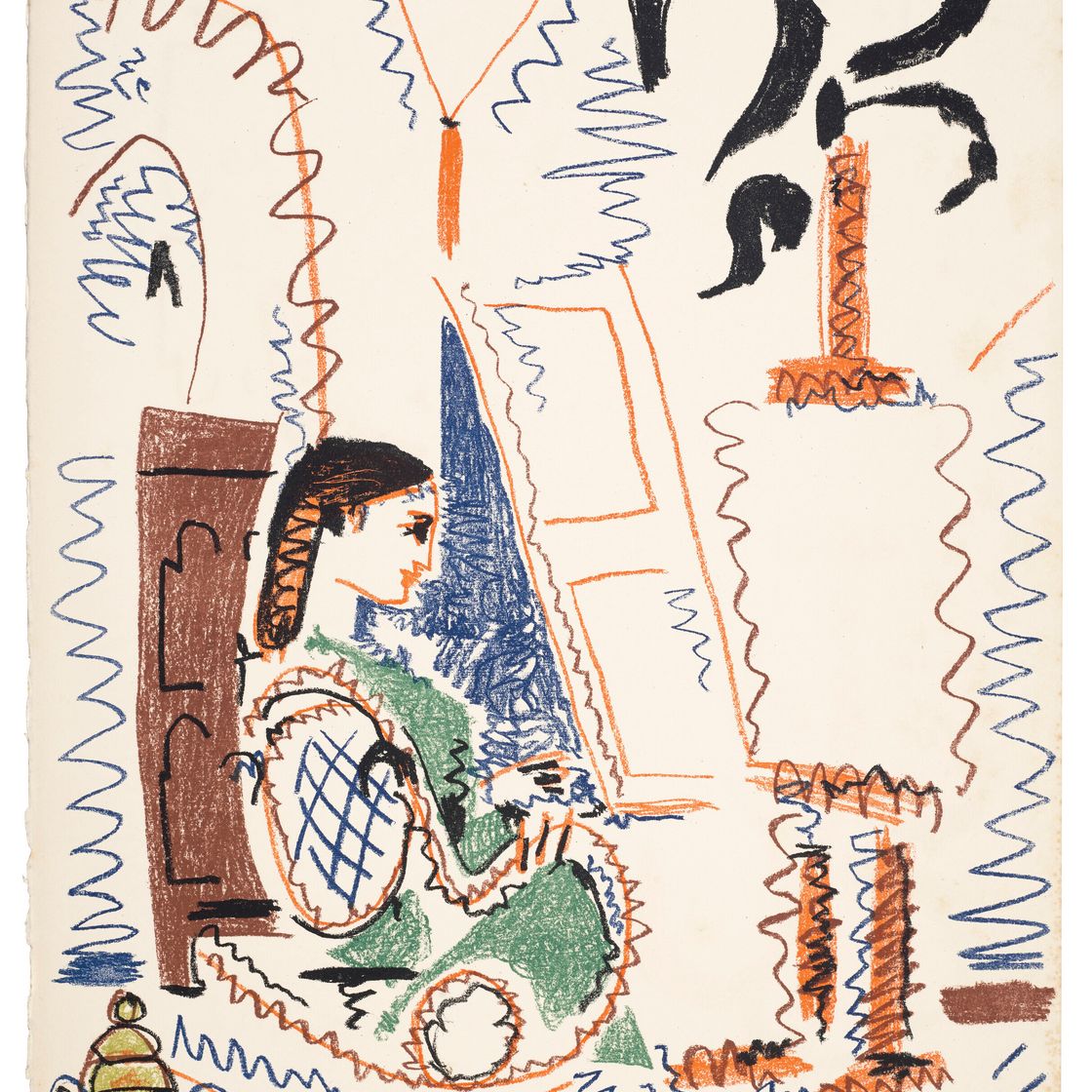 Pablo Picasso — Танец художника Пикассо