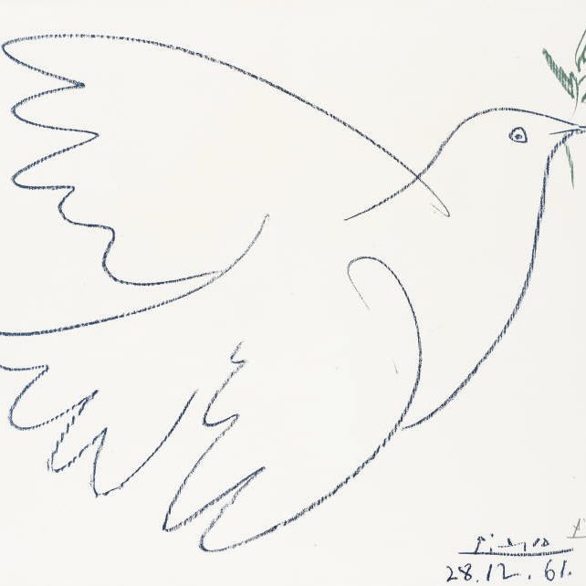 Pablo Picasso — Коломб парящий