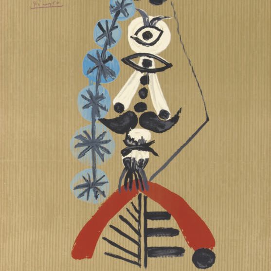Pablo Picasso — Воображаемые портреты : одна тарелка