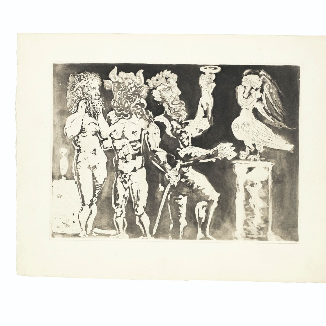 Pablo Picasso — Костюмы-маскарады для женщин из "Уазо" из "Люкса Воллара"
