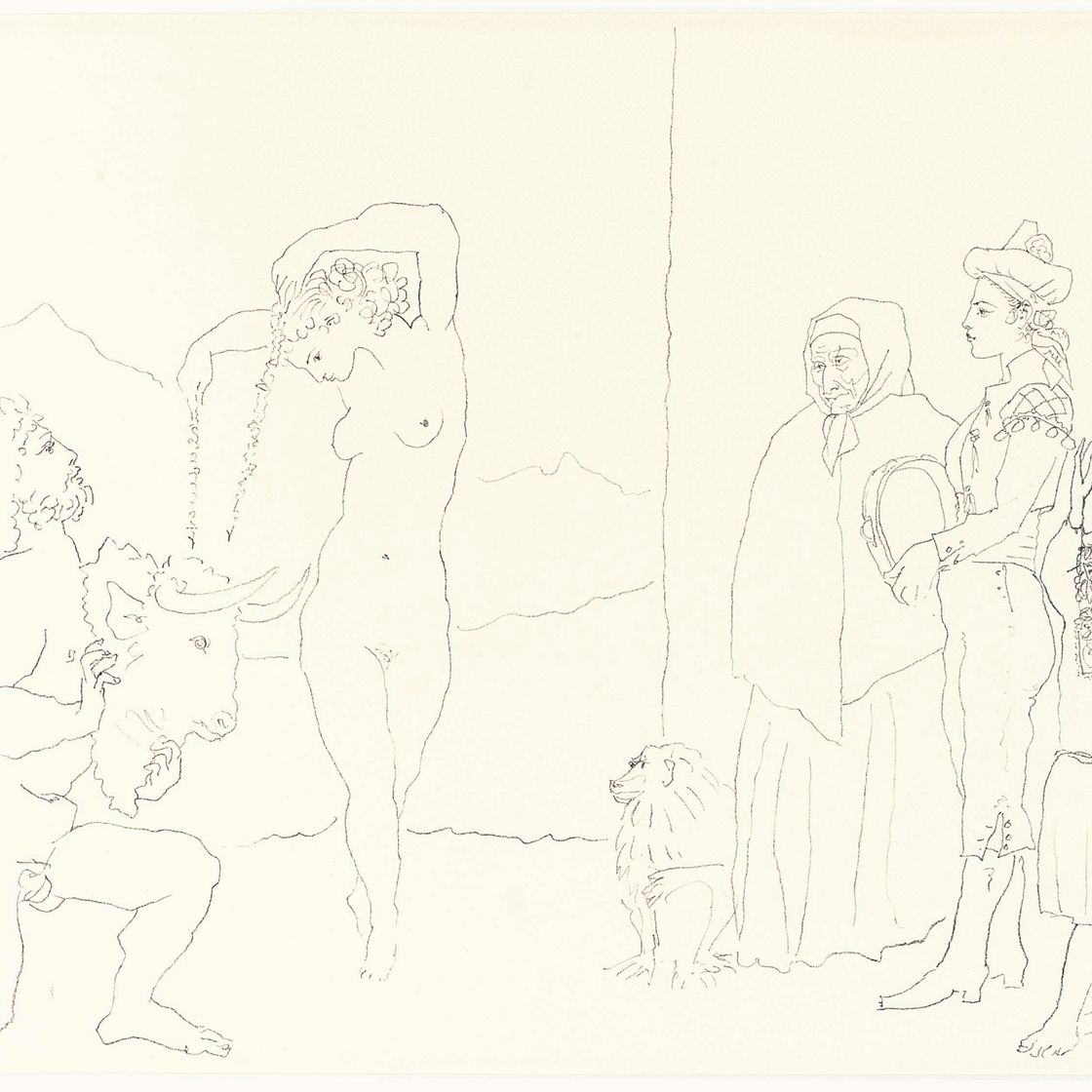 Pablo Picasso — Танец бандерилей (Мурло 248; Блох 752)