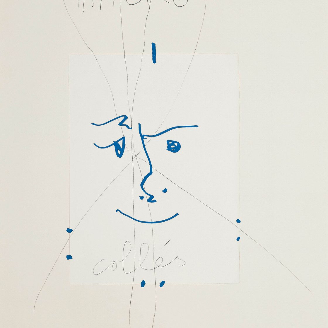 Pablo Picasso — Папье-маше, Музей искусств, 1966 (Крамер, 137)
