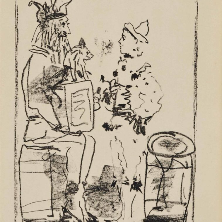 Pablo Picasso — "Соленые огурцы" из коллекции "Сувениры для дома" (В. 855; М. 285)
