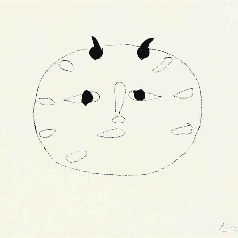 Pablo Picasso — Премьера фильма "Аффиш Валлорис" (Bloch 525)