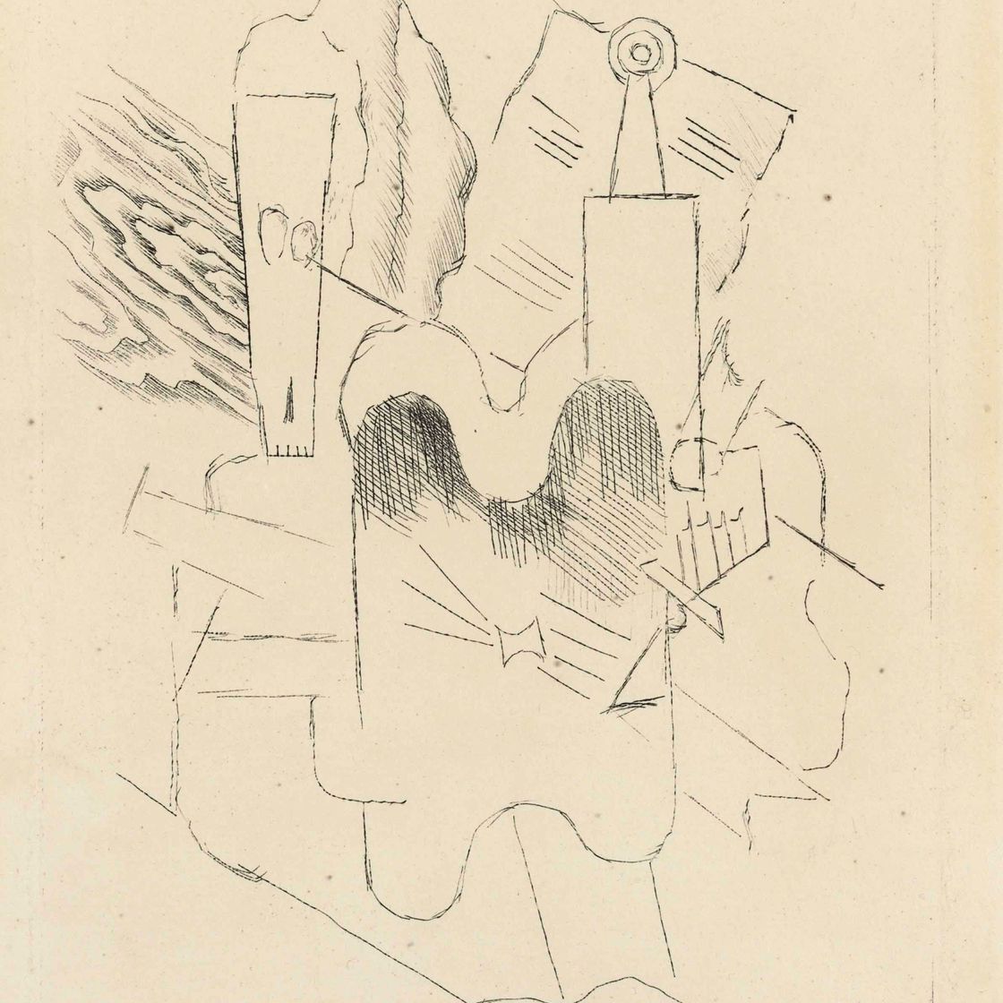 Pablo Picasso — Смерть журавля в природе, из "Времен Иерусалима"
