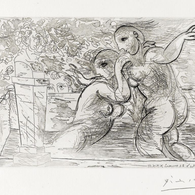 Pablo Picasso — "Лесбийские сюрпризы" из оперы "Сюита Воллара" (B. 194; B. 355B)