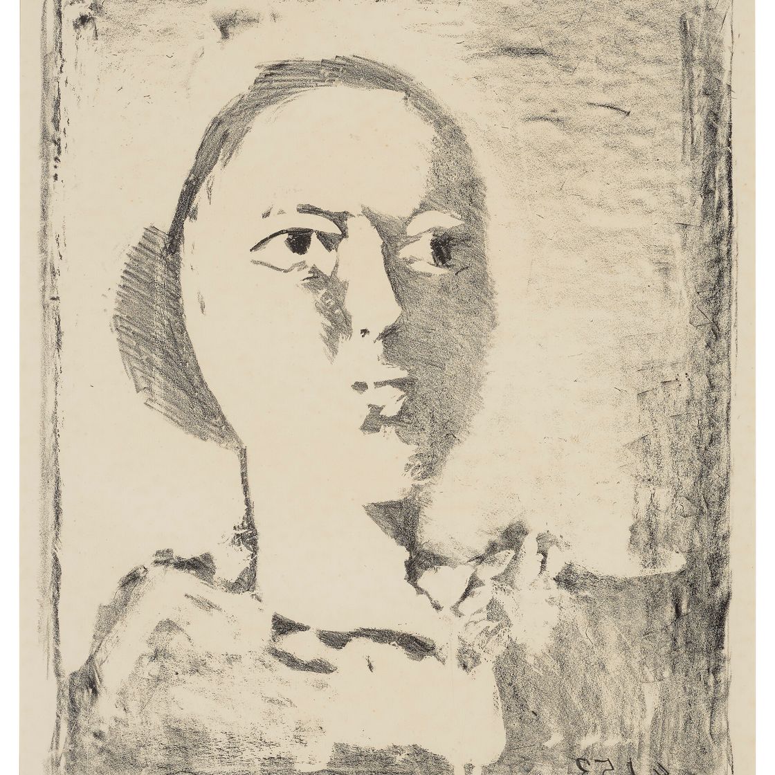 Pablo Picasso — Женский тет-а-тет в три четверти