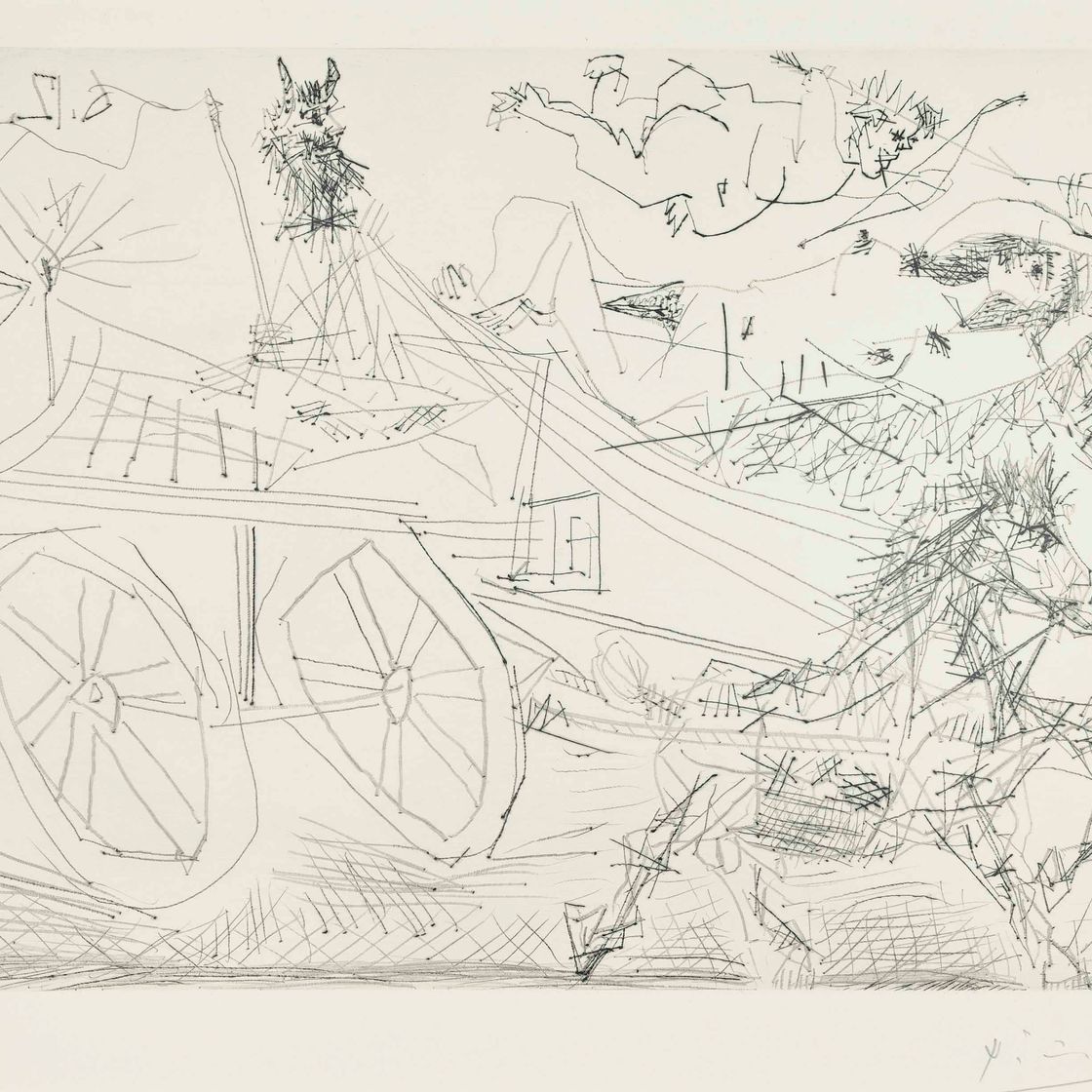 Pablo Picasso — Мифологическая сцена (Блох, 1398)