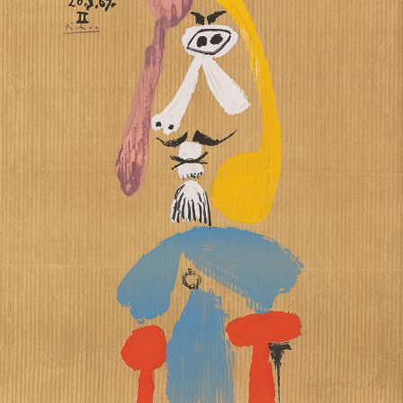 Pablo Picasso — Воображаемые портреты : одна тарелка