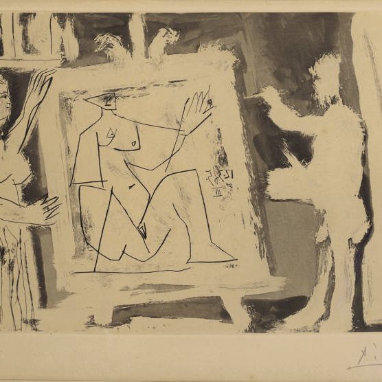 Pablo Picasso — Танцующий (р. 1217; В. 1199)