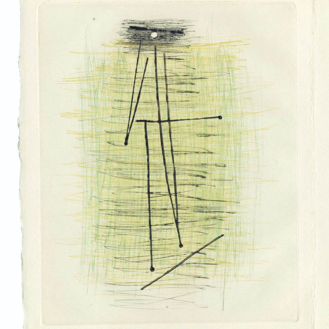 Pablo Picasso — Антонен Арто, ...Автор выбрал именно такого красавца, Л. Бродер, Париж, 1957, изображение 1