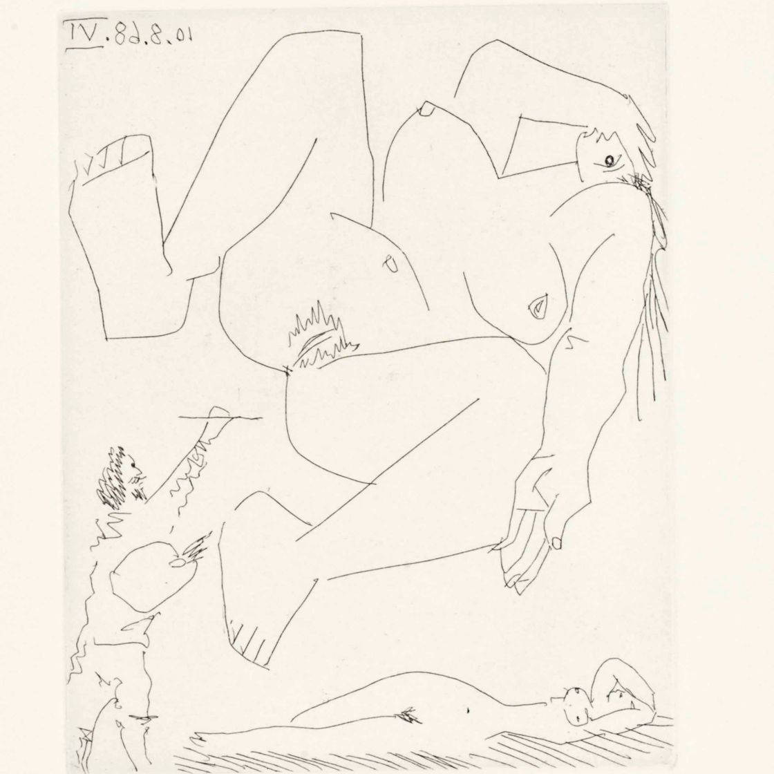 Pablo Picasso — "Смятение чувств", из "Ла Сери", 347
