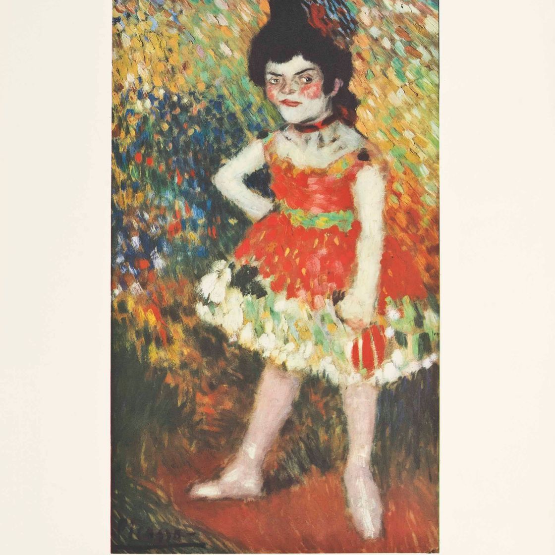 Pablo Picasso — Танцовщица Найн, из "Барселоны Люкс" (Czwiklitzer 234)