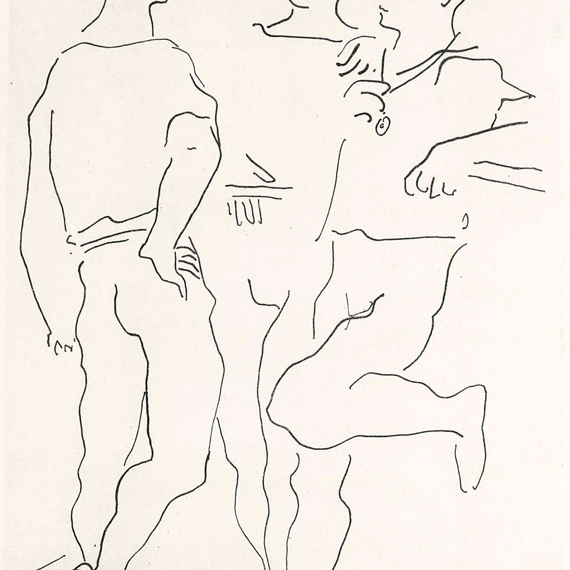 Pablo Picasso — "Грация и движение", Цюрих, Луи Гросклод, 1943