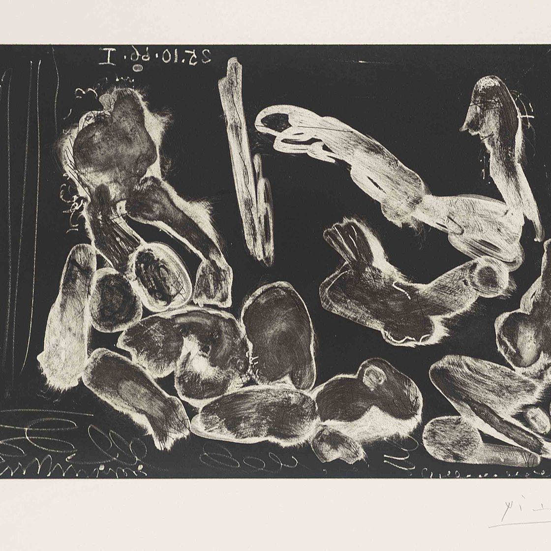 Pablo Picasso — Искусство и модель (Блох, 1387; Бэр, 1409)