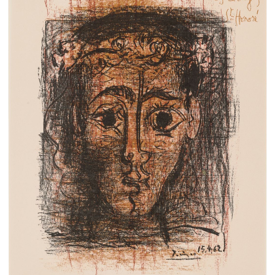 Pablo Picasso — Плакат для галереи Алекса Магуи