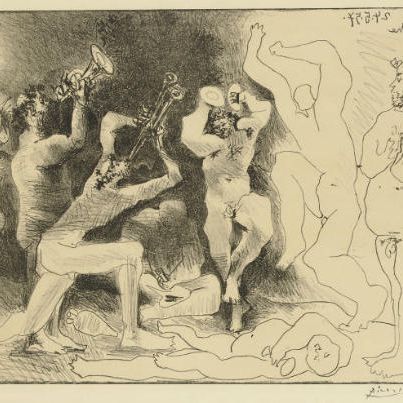 Pablo Picasso — Танец фавнов (В. 830; М. 291)