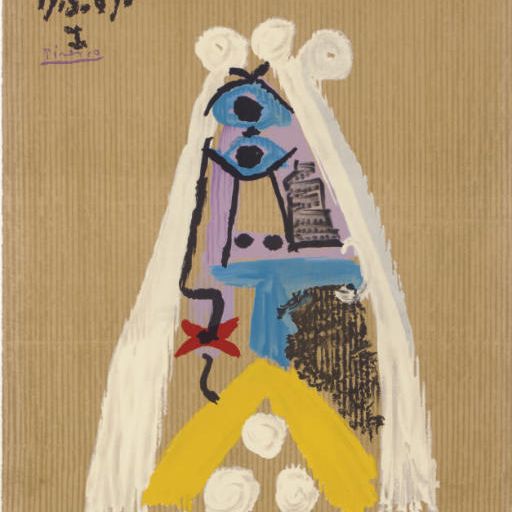 Pablo Picasso — Воображаемые портреты : Одна тарелка