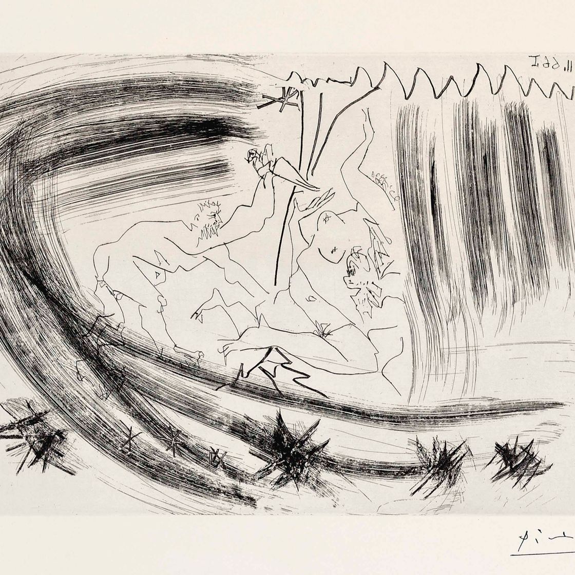 Pablo Picasso — Введение, от: Séries 156