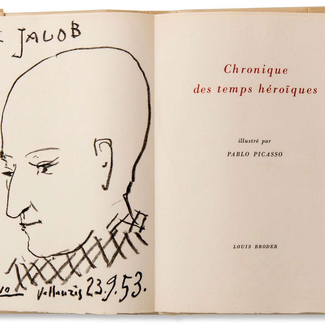 Pablo Picasso — Макс Жакоб, "Хроника временных героик"