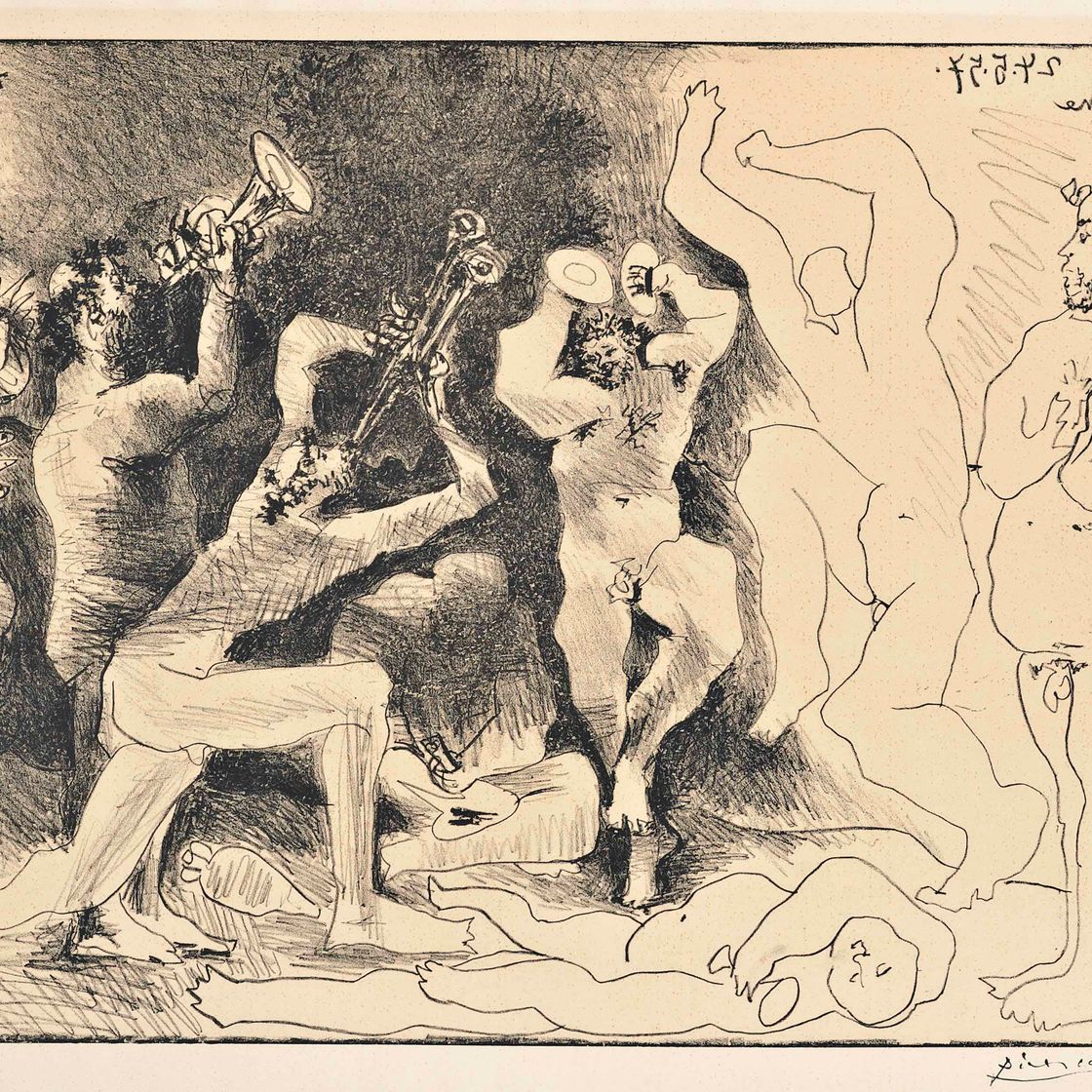 Pablo Picasso — Танец фавнов