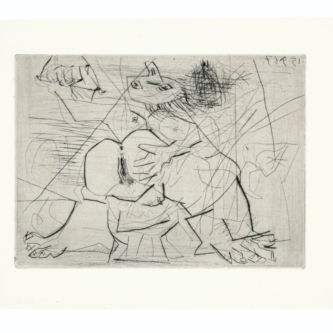 Pablo Picasso — Без названия, из "Пикассо де поше", изображение 1