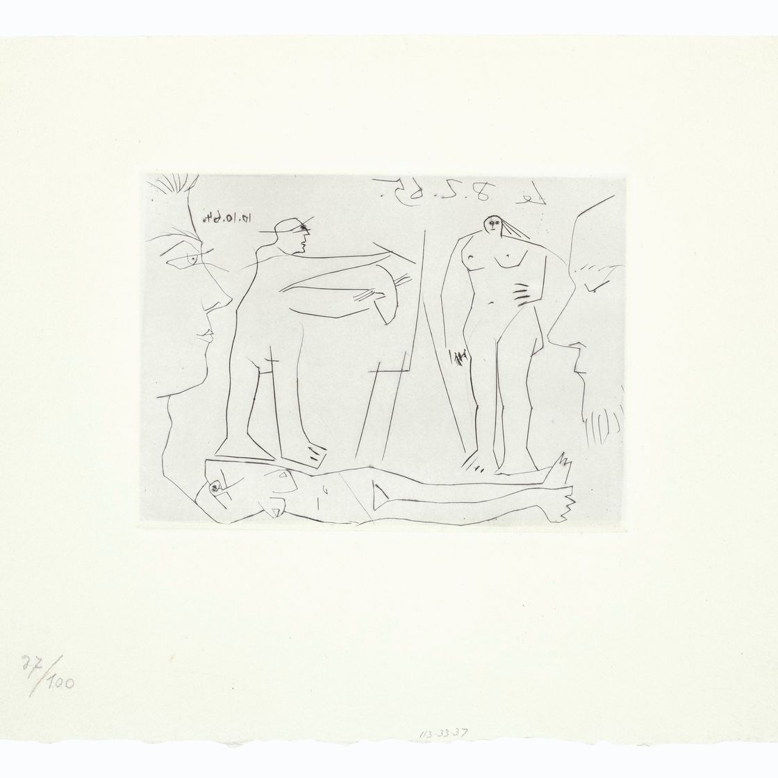 Pablo Picasso — Без названия, из "Пикассо де поше", изображение 2