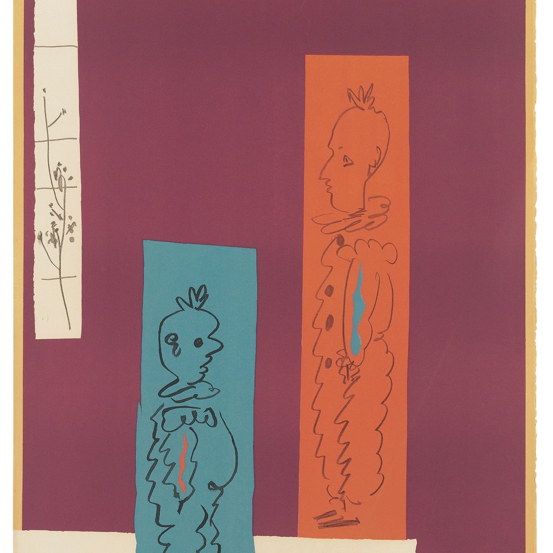 Pablo Picasso — Двое клоунов
