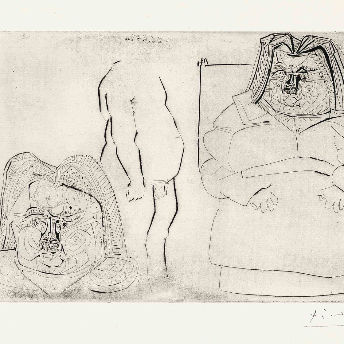 Pablo Picasso — Бальзак (Блох, 713; Бэр, 899)