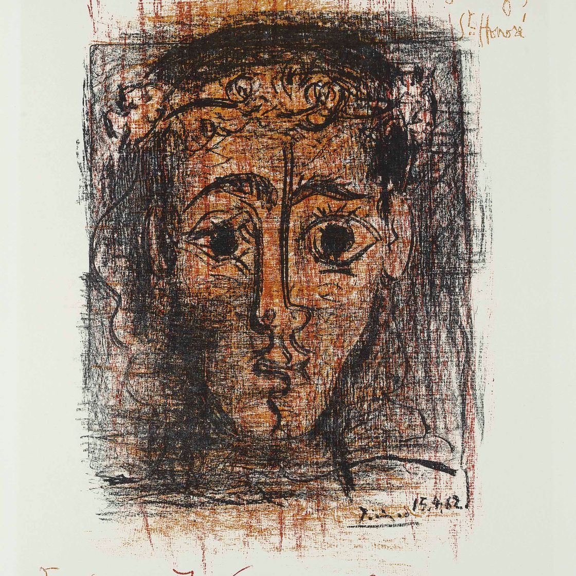 Pablo Picasso — Алекс Магуи, Галерея Елисейских полей (В. 1298; М. 382)