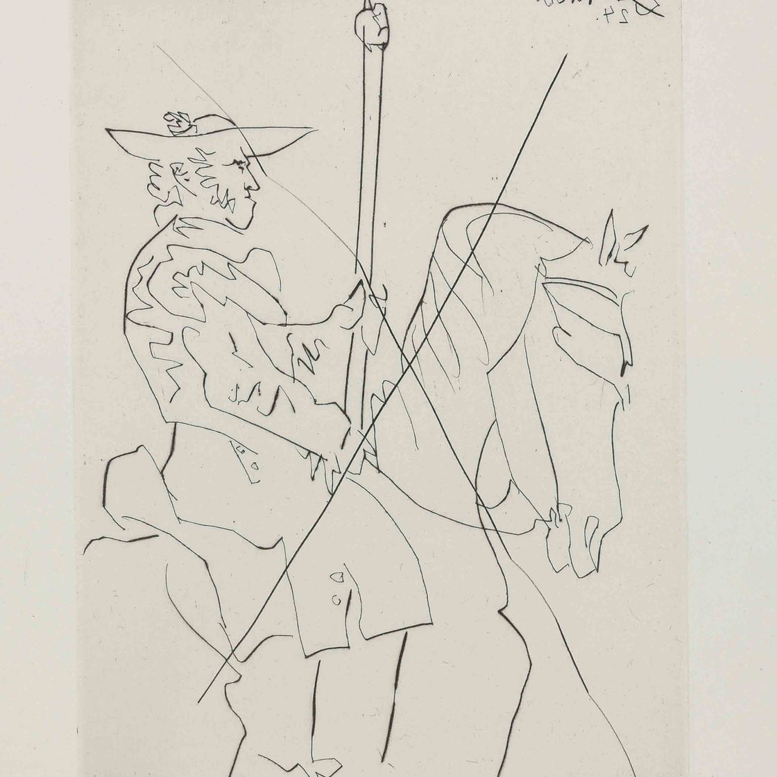 Pablo Picasso — Пикадор из "Кармен из Кармен" (1000 г. до н.э.; 1062 г. до н.э.; см. С. книги 126)