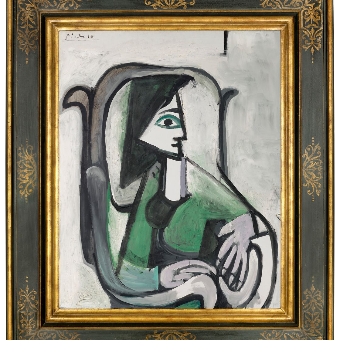 Pablo Picasso — Профиль женщины без комплексов (III), изображение 2