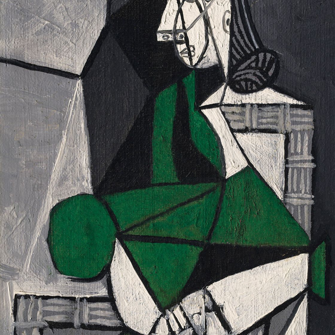 Pablo Picasso — Женская осанка (Франсуаза)